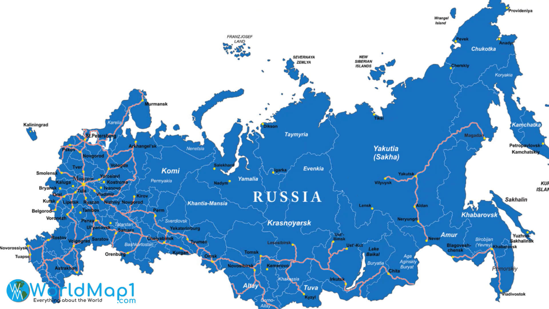 Russia Road Map